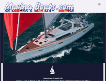 Tablet Screenshot of marinaboats.com